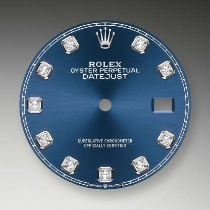 Datejust 36, Stainless Steel and 18k White Gold, 36mm, Ref# 126234-0038