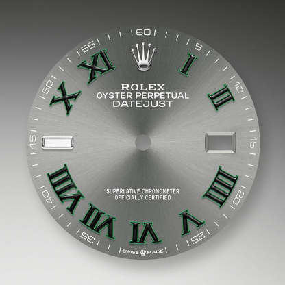 Datejust 36, Stainless Steel and 18k White Gold, 36mm, Ref# 126234-0045