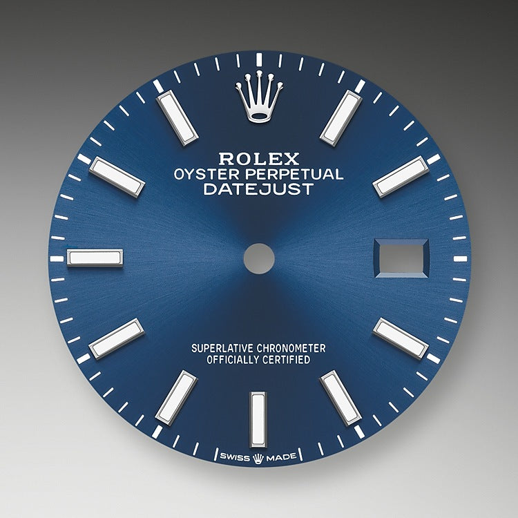 Datejust 36, Stainless Steel and 18k White Gold, 36mm, Ref# 126234-0018