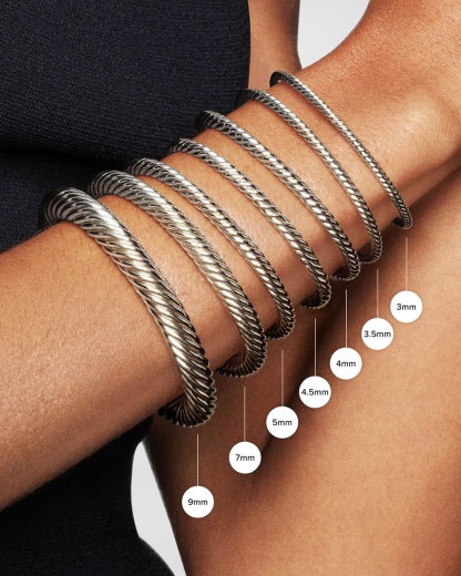 David Yurman Chatelaine Bracelet with 18K Gold