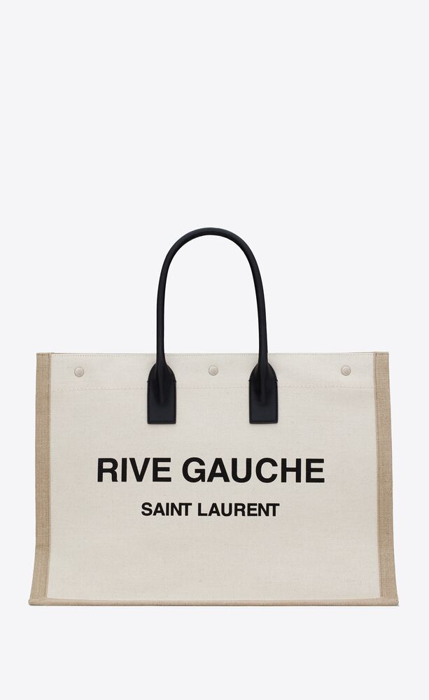 RIVE GAUCHE TOTE IN CANVAS