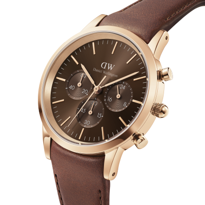 Iconic Chronograph St Mawes Amber RG