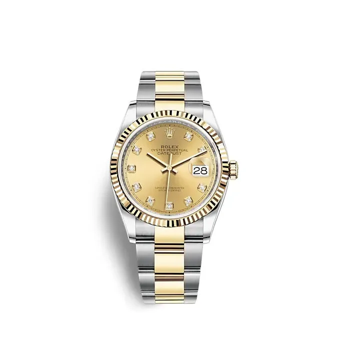LOVE BRACELET, CLASSIC MODEL, 4 DIAMONDS & DATEJUST 36