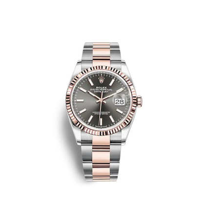 Datejust 36 Oystersteel and Everose gold Ref# 126231-0014