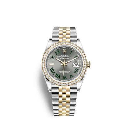 Datejust 36 Oystersteel and yellow gold Ref# 126283RBR-0021