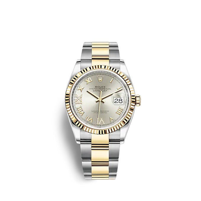 Datejust 36 Oystersteel and yellow gold Ref# 126233-0032