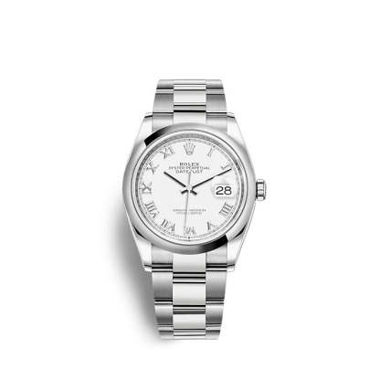 Datejust 36 Oystersteel Ref# 126200-0008