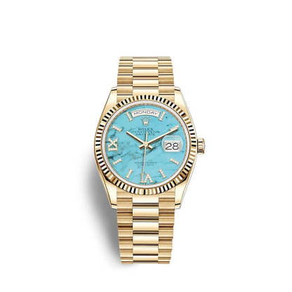 Day-Date 36 Yellow gold Ref# 128238-0071
