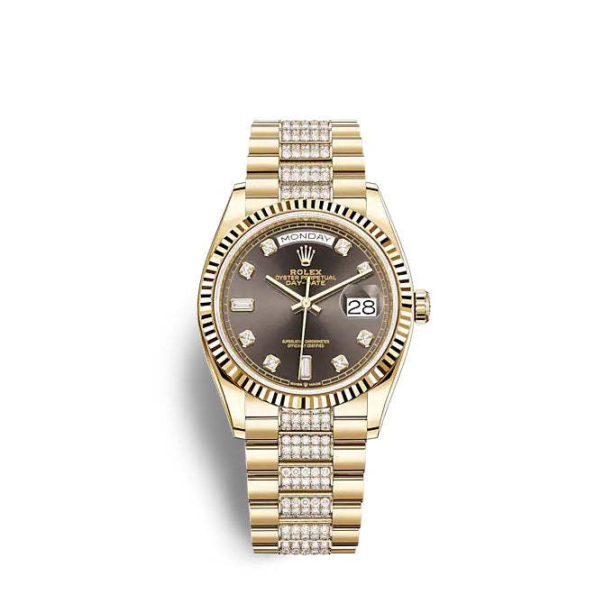 Day-Date 36 Yellow gold Ref# 128238-0024
