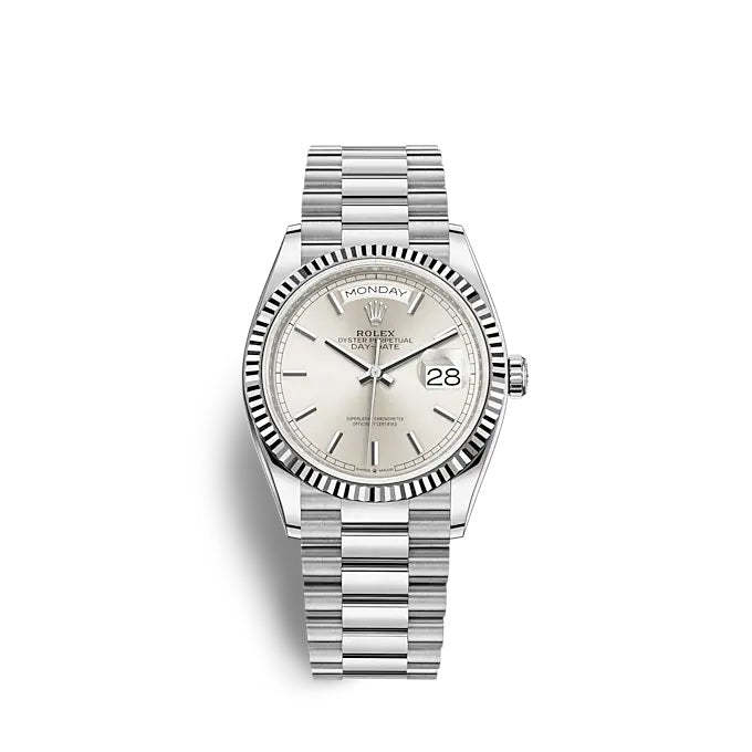 Day-Date 36 White gold Ref# 128239-0005
