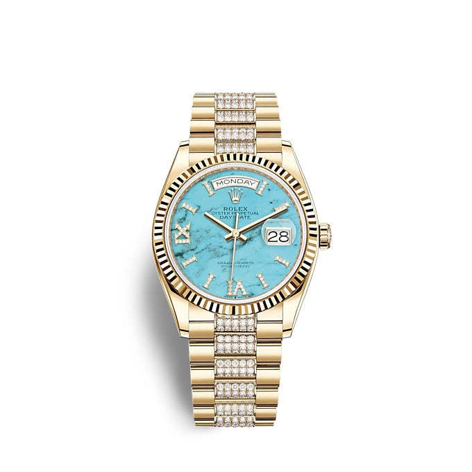 Day-Date 36 Yellow gold Ref# 128238-0072