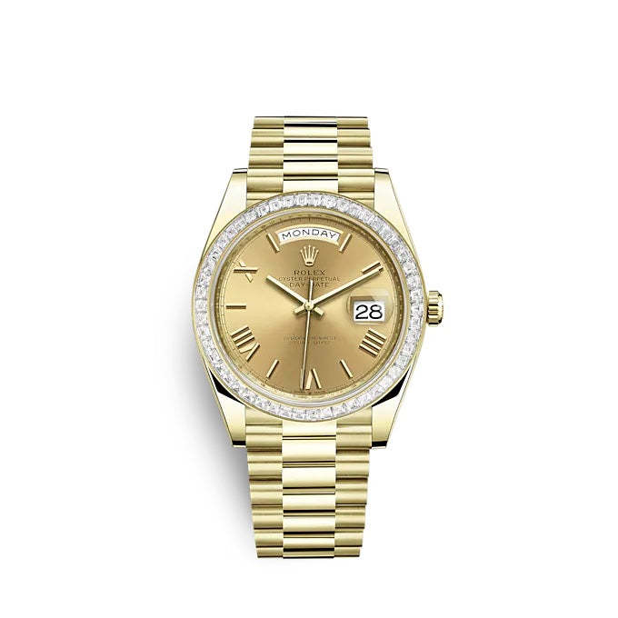 Day-Date 40 Yellow gold Ref# 228398TBR-0003