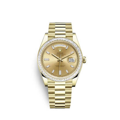 Day-Date 40 Yellow gold Ref# 228398TBR-0002