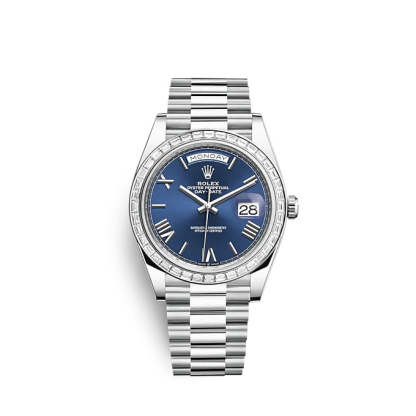 Day-Date 40 Platinum Ref# 228396TBR-0026