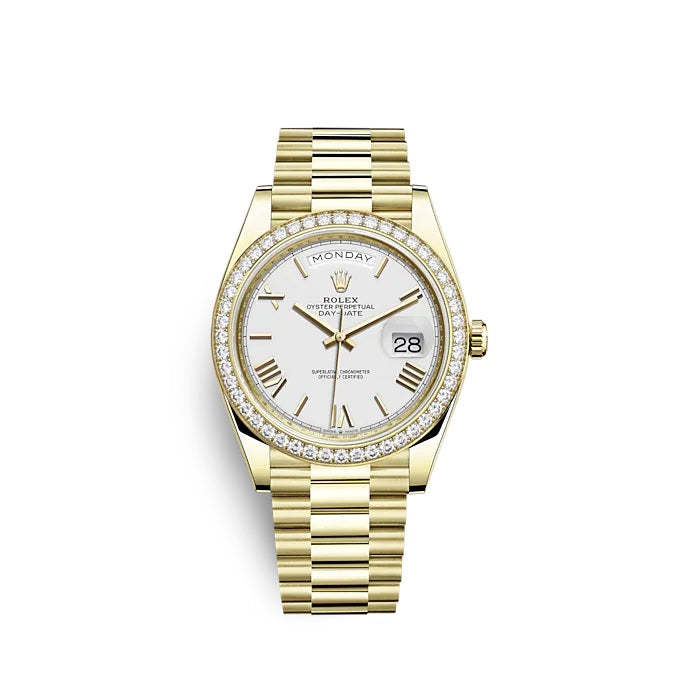 Day-Date 40 Yellow gold Ref# 228348RBR-0034