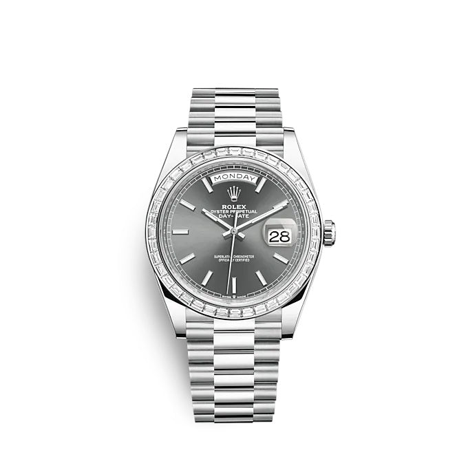 Day-Date 40 Platinum Ref# 228396TBR-0031
