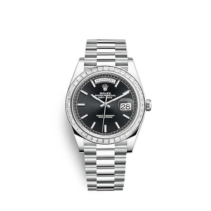 Day-Date 40 Platinum Ref# 228396TBR-0024