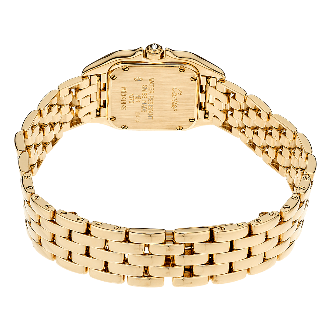 Carthttier Panthere WF3229B9 18K Yellow Gold Diamonds Ladies Watch
