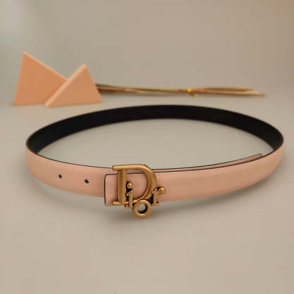 7 Colors Classic Alphabet Buckle Ladies Leather Belt