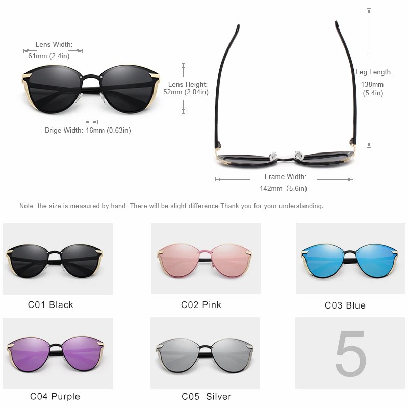 KINGSEVEN 2024 Polarized Sunglasses For Women Luxury Design Ladies Elegant Sun Glasses UV400 Protection Fashion Cat Eye Eyewear
