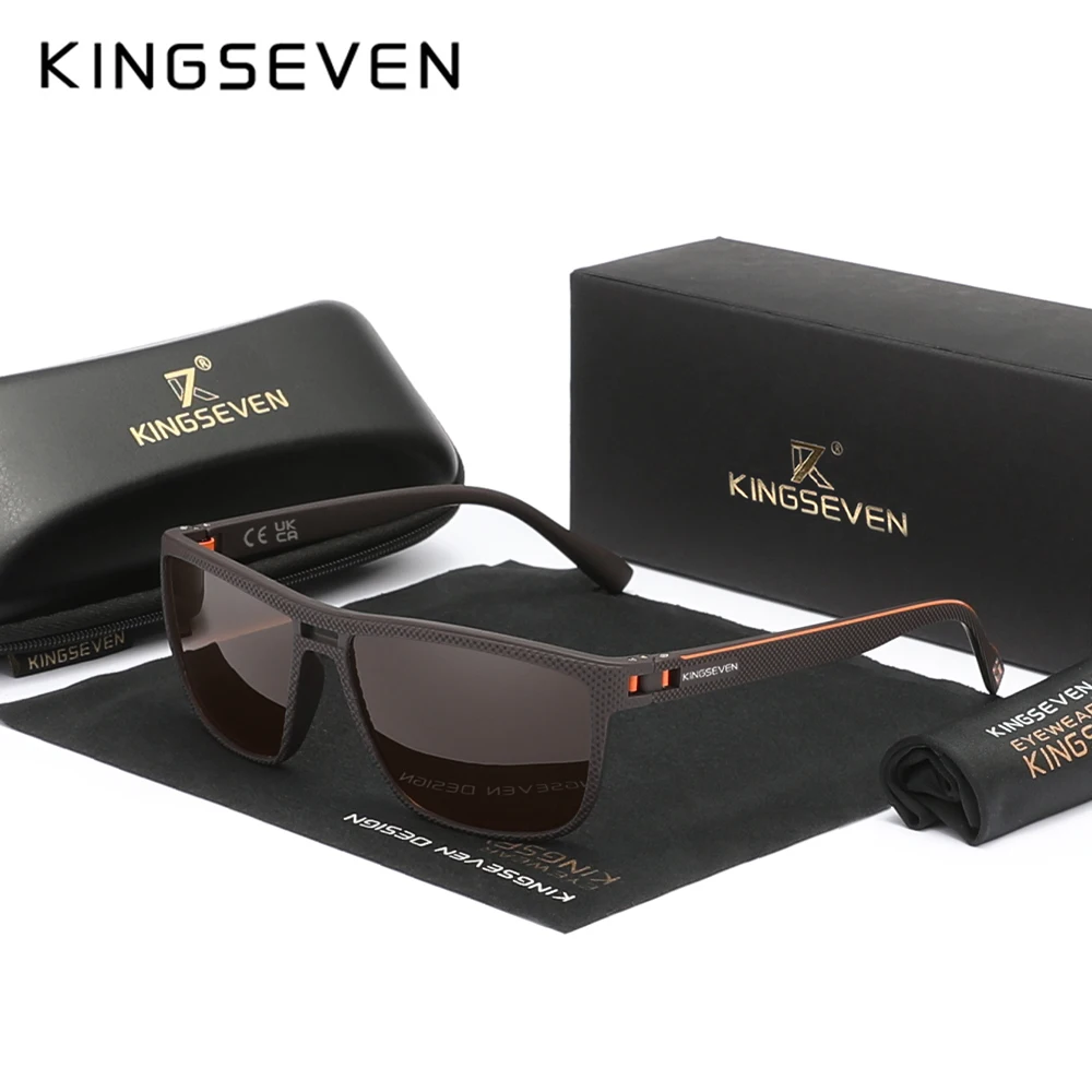 KINGSEVEN TR90 Sunglasses For Women Sports Use Polarization Uv400 Protection Mirror TAC Lens Fashion TR90 Outdoor Sports Eyewear
