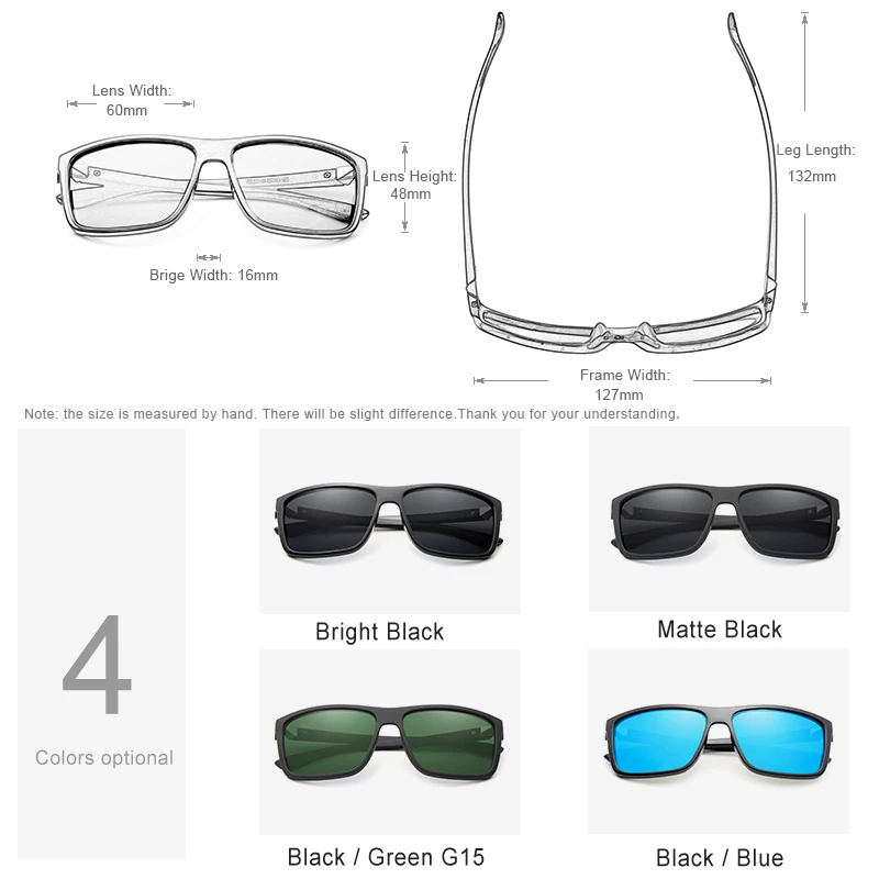 KINGSEVEN Original Sunglasses Women Men Brand Design TR90 Frame Sun Glasses For Men Fashion Classic UV400 Square Eyewear S730