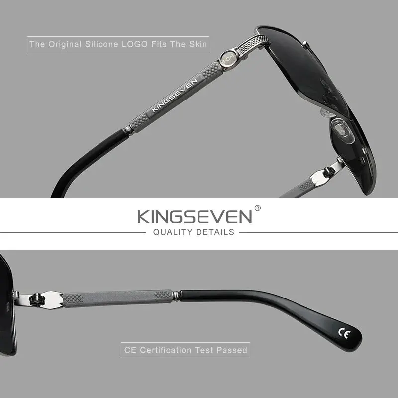 KINGSEVEN Design Sunglasses Polarized Coating Lens Driving UV400 Protection Eyewear Men/Women Fashion N7790