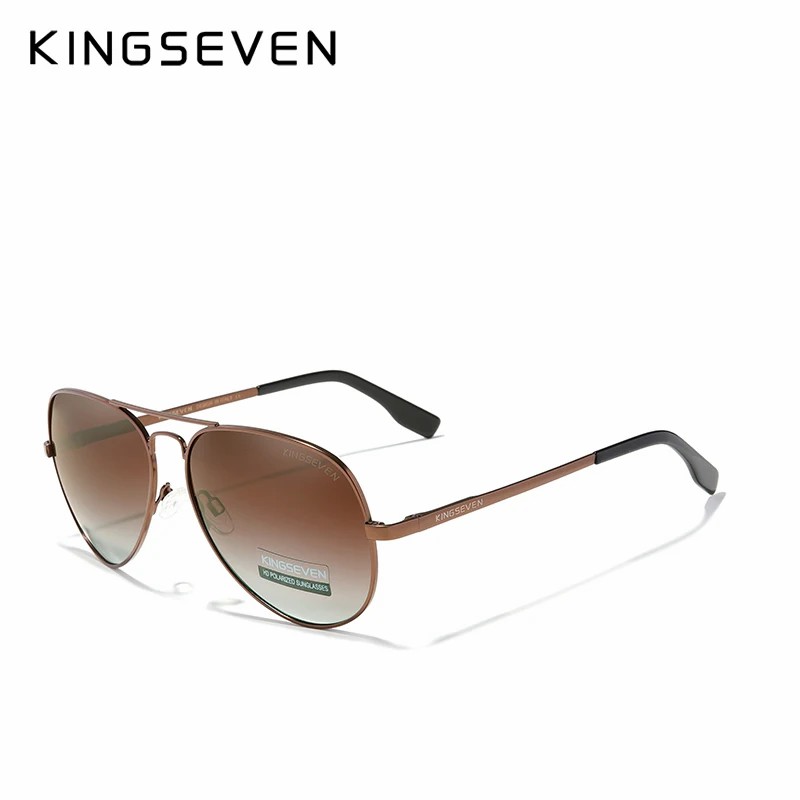 KINGSEVEN 2024 New Brand Men Aluminum Photochromic Sunglasses Polarized UV400 Lens Male Sun Glasses Women For Men‘s Eyewear 7735