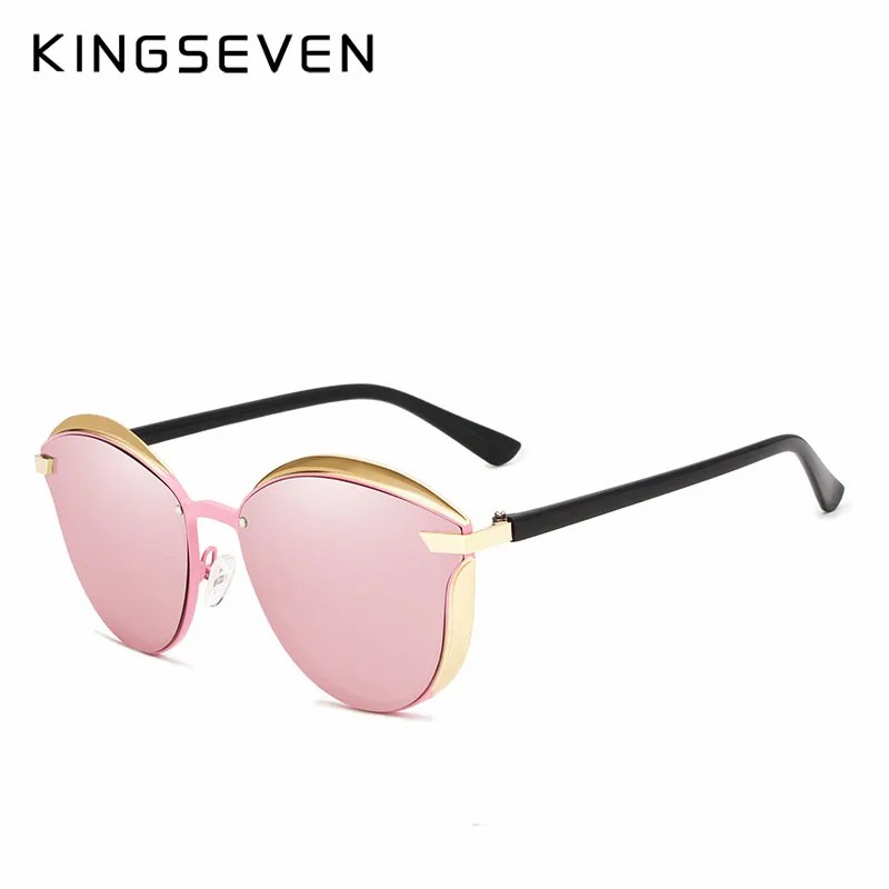 KINGSEVEN 2024 Polarized Sunglasses For Women Luxury Design Ladies Elegant Sun Glasses UV400 Protection Fashion Cat Eye Eyewear