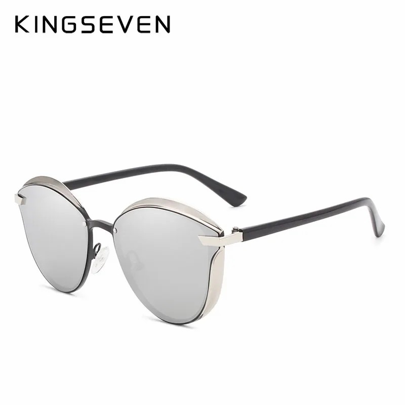 KINGSEVEN 2024 Polarized Sunglasses For Women Luxury Design Ladies Elegant Sun Glasses UV400 Protection Fashion Cat Eye Eyewear