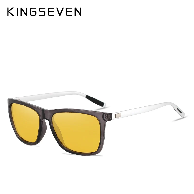 KINGSEVEN Brand Aluminum Frame Sunglasses For Men Polarized Mirror Eye Protection Glasses Women's Accessories N7557 Eyewear