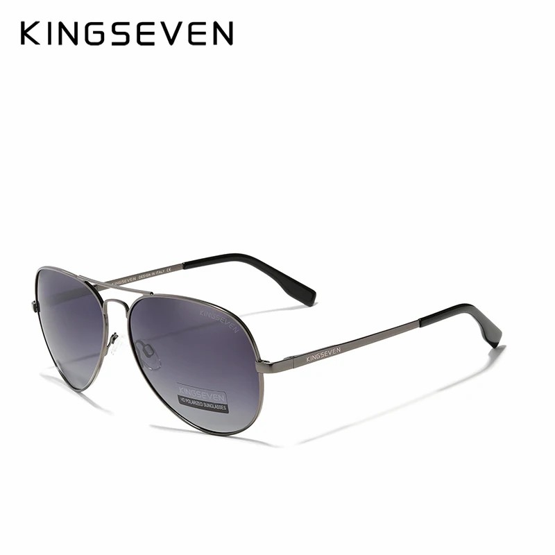 KINGSEVEN 2024 New Brand Men Aluminum Photochromic Sunglasses Polarized UV400 Lens Male Sun Glasses Women For Men‘s Eyewear 7735