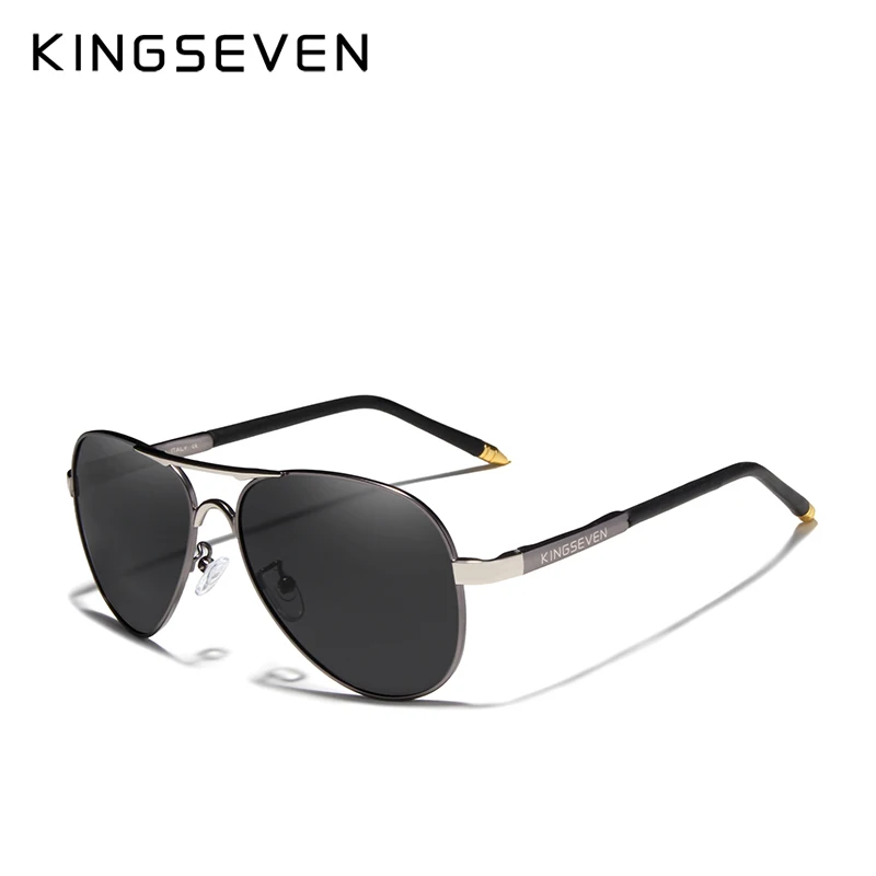 KINGSEVEN Brand 2024 Men's Glasses Driving Polarized Sunglasses Men And Women Aluminum Fashion Eyewear Gafas De Sol Shades