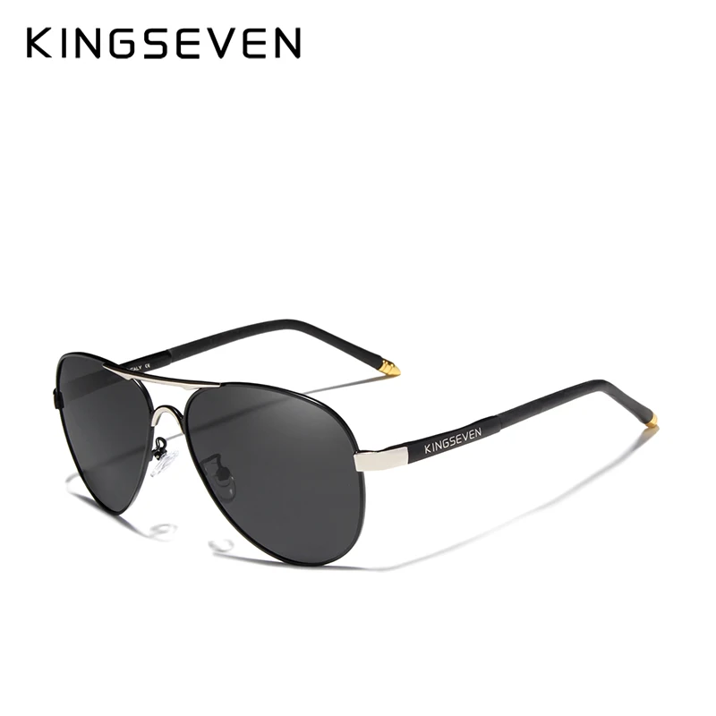 KINGSEVEN Brand 2024 Men's Glasses Driving Polarized Sunglasses Men And Women Aluminum Fashion Eyewear Gafas De Sol Shades
