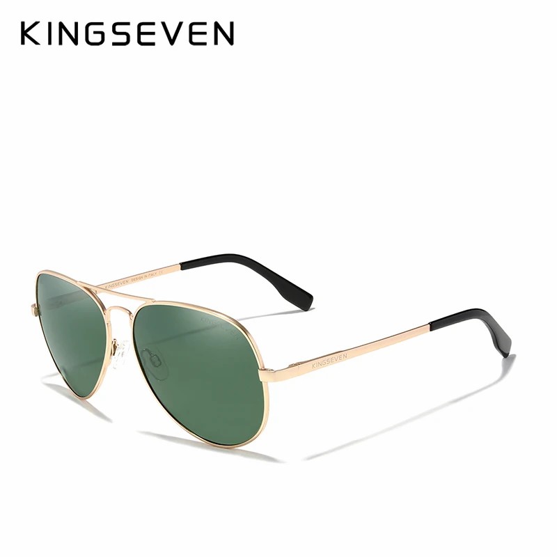 KINGSEVEN 2024 New Brand Men Aluminum Photochromic Sunglasses Polarized UV400 Lens Male Sun Glasses Women For Men‘s Eyewear 7735