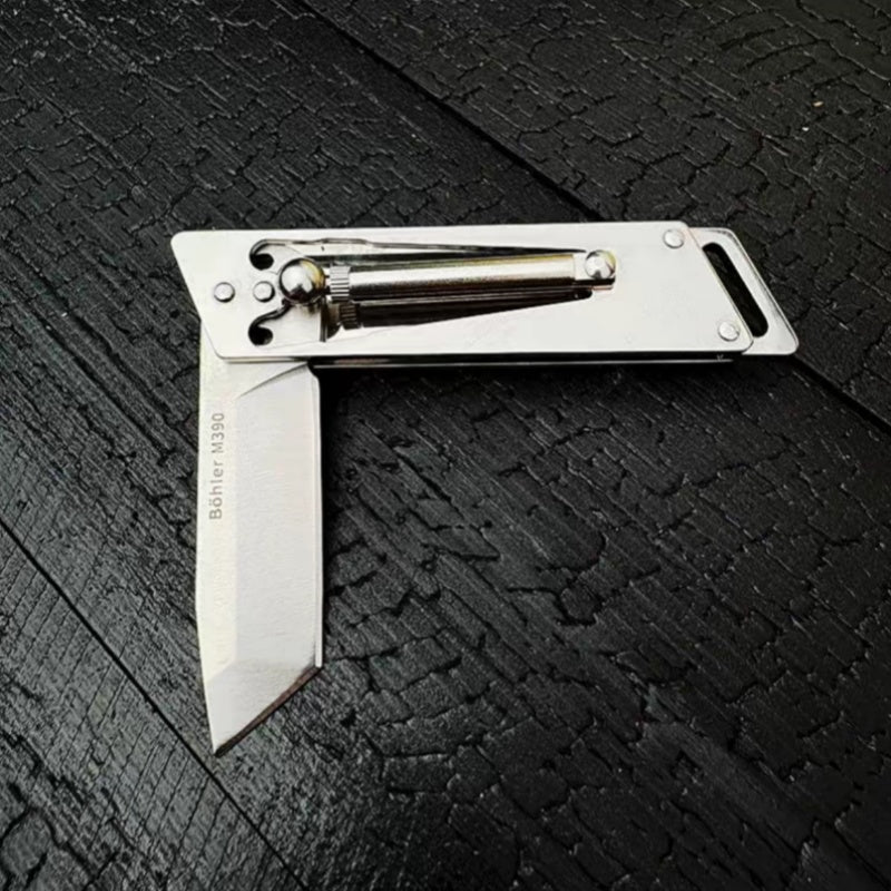 🔥LAST DAY 70% OFF🔥 Mechanical Hydraulic Rod Modeling Folding Knife 