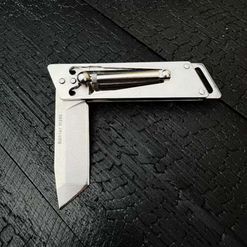 🔥LAST DAY 70% OFF🔥 Mechanical Hydraulic Rod Modeling Folding Knife 