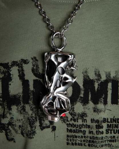 Thoracic Key Chain Sterling Silver With Anima Lighter Case