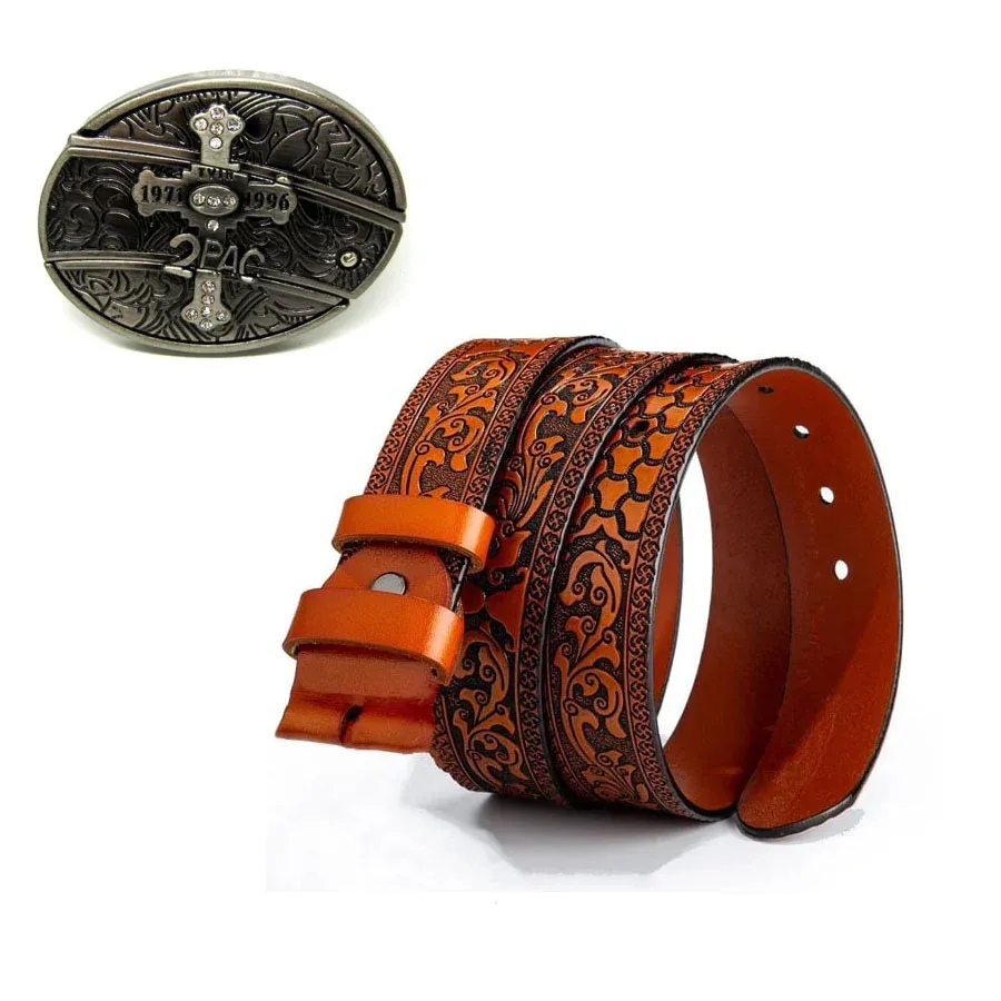 🔥LAST DAY 50% OFF🔥Fashion Punk Genuine Leather Belt With Knife