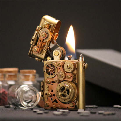 🔥Father's Day Sale 50% Off🔥Gear Linkage Steampunk Lighter