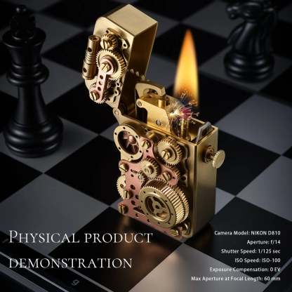 🔥Father's Day Sale 50% Off🔥Gear Linkage Steampunk Lighter