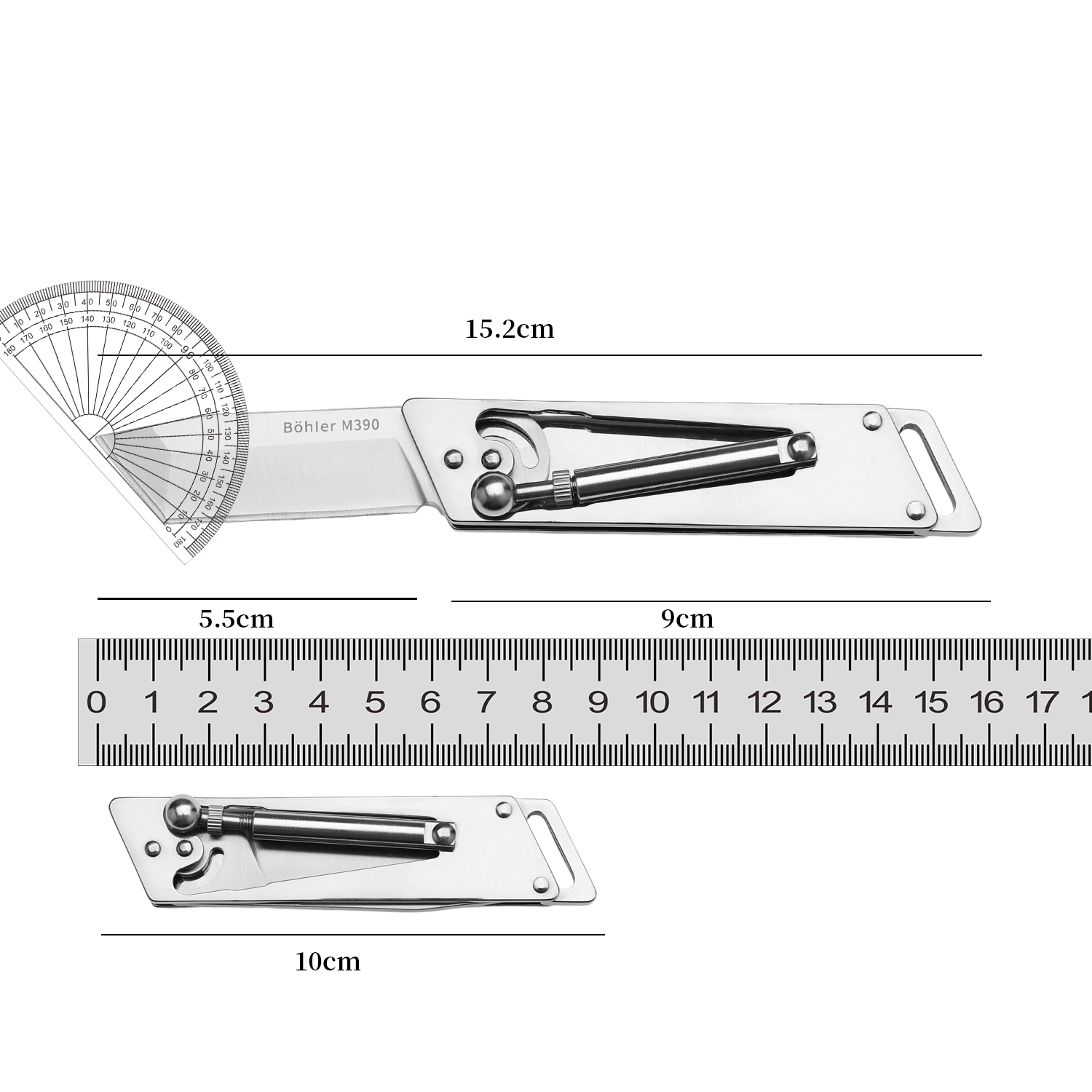 🔥LAST DAY 70% OFF🔥 Mechanical Hydraulic Rod Modeling Folding Knife 