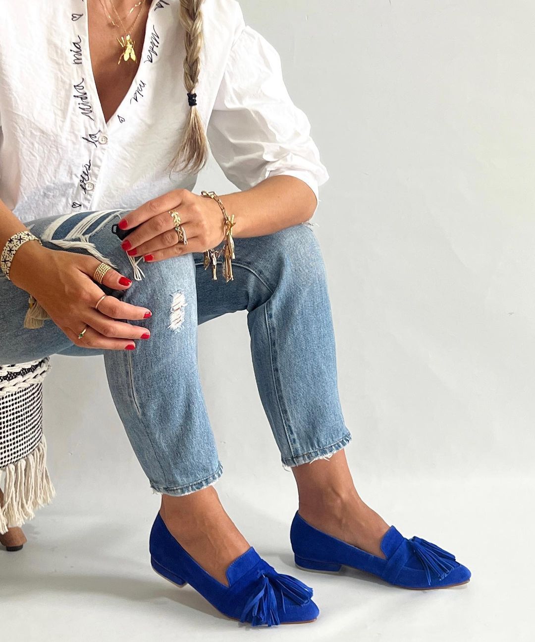Topshop lexi suede loafers online