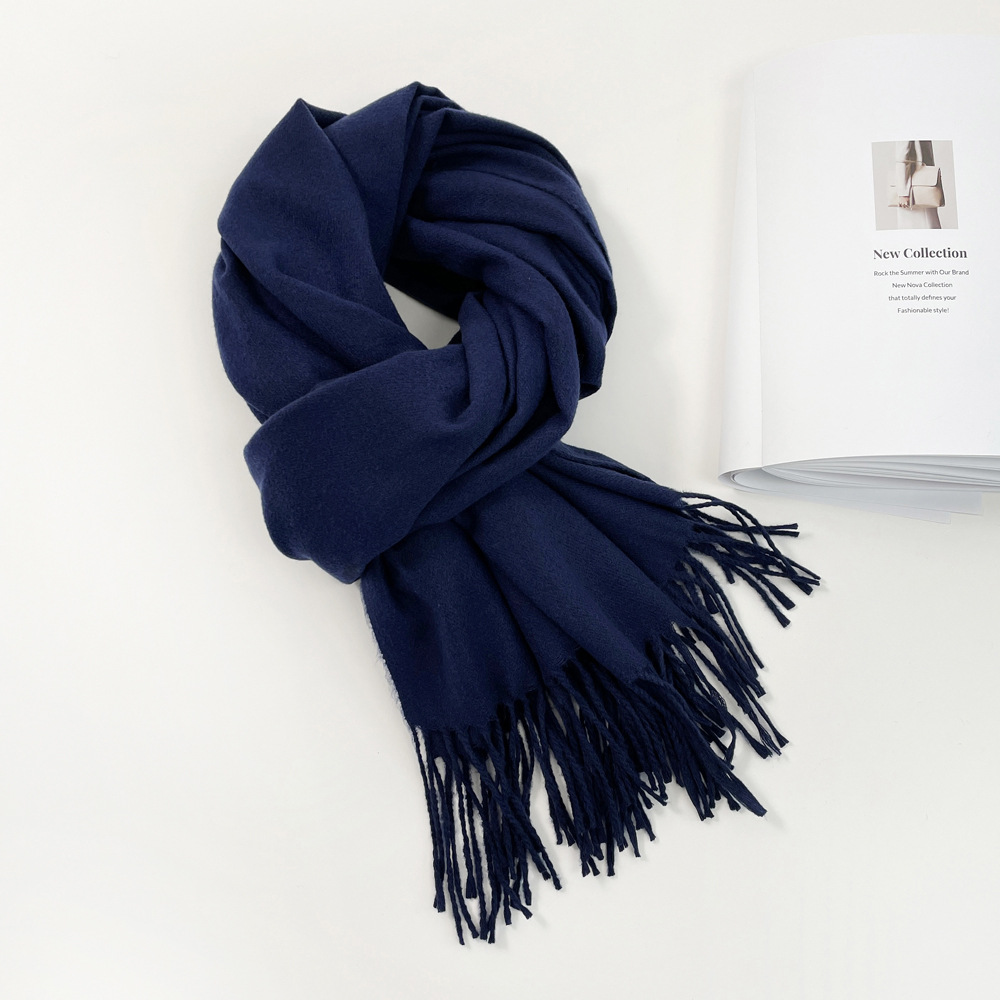 Personalised super soft warm scarf with birthday flower and text