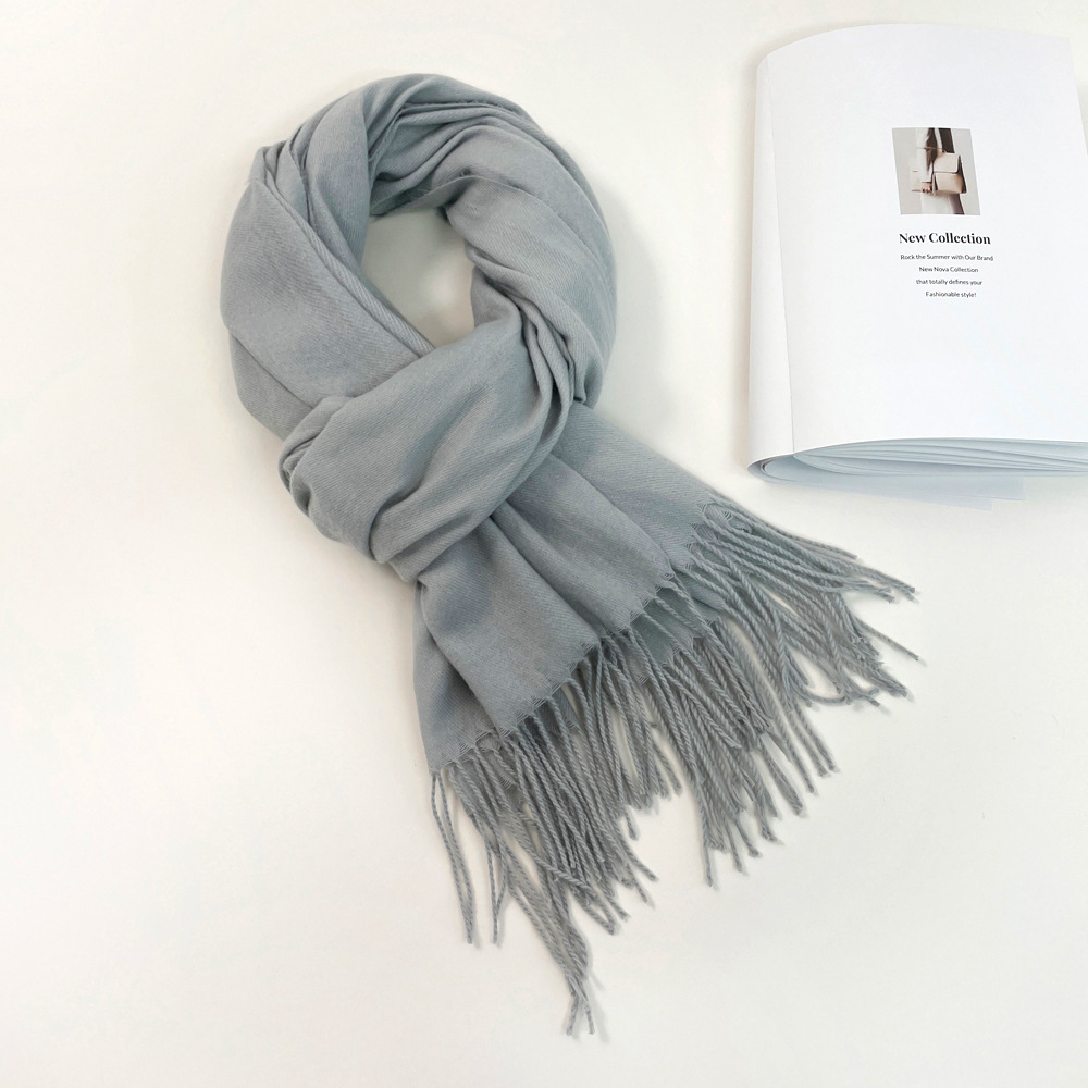 Personalised super soft warm scarf with birthday flower and text