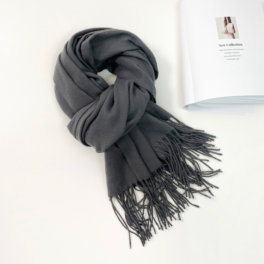 Personalised super soft warm scarf with birthday flower and text