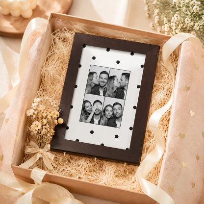 Personalized Couple Photo Frame Key Holder