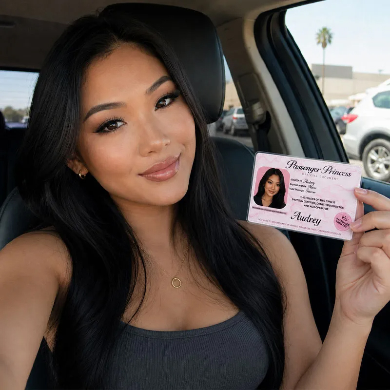 Personalized Passenger Princess Card– Forever Valid VIP Card