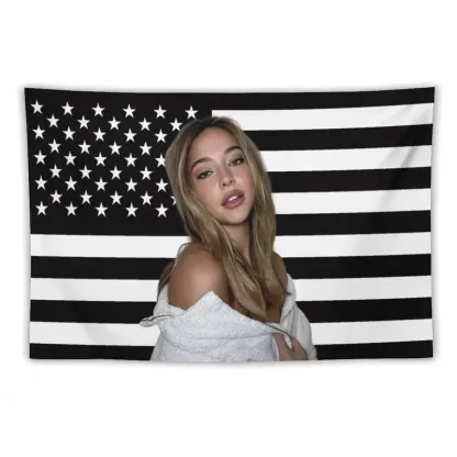 Custom Couple Portrait Flag – Personalized Photo Banner for Him & Her