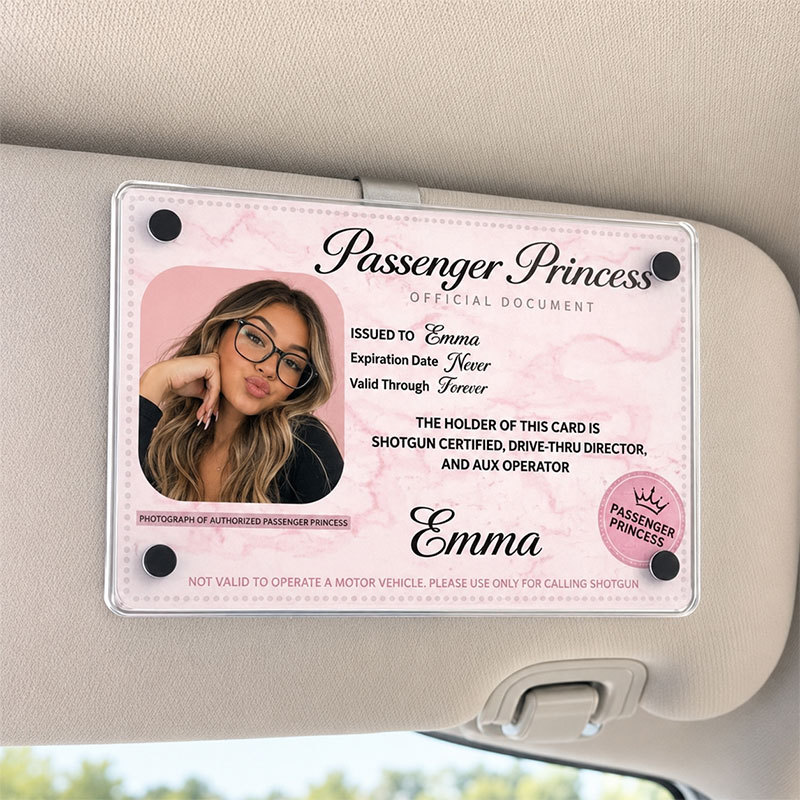 Personalized Passenger Princess Card– Forever Valid VIP Card